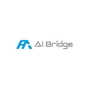 Thunder Gate design (kinryuzan)さんのAI人材紹介サービス  「AI Bridge」のロゴ作成依頼への提案