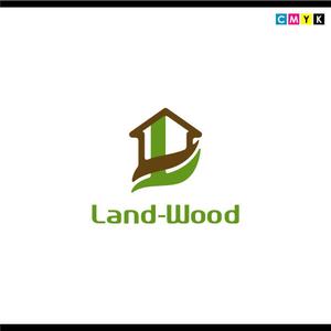 さんの「LandーWood　ランドウッド　どちらでも構いません」のロゴ作成への提案