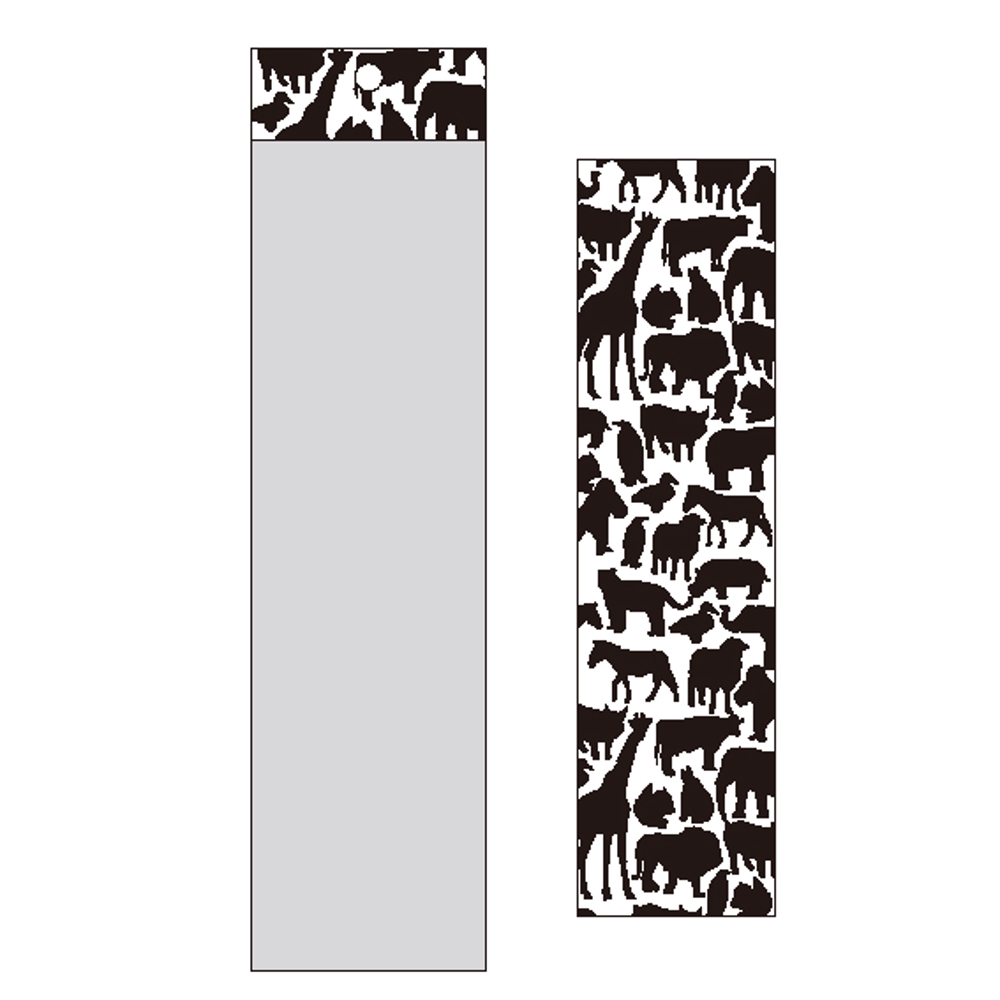 箸と箸箱セット（アニマル系）のパッケージデザイン