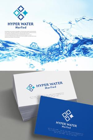 YOO GRAPH (fujiseyoo)さんの浄水器製造メーカー　Marfiedの新製品　洗車用浄水器「HYPER　WATER」のロゴデザインへの提案