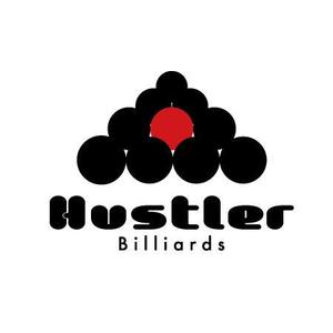 designoffice DRAWING (t-o-b)さんの「Billiards　Hustler」のロゴ作成への提案