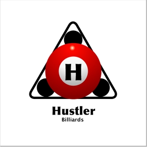 ALUNTRY ()さんの「Billiards　Hustler」のロゴ作成への提案