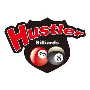 さんの「Billiards　Hustler」のロゴ作成への提案