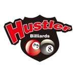 さんの「Billiards　Hustler」のロゴ作成への提案