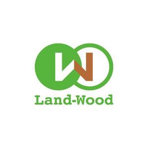 C103 (Contrail)さんの「LandーWood　ランドウッド　どちらでも構いません」のロゴ作成への提案