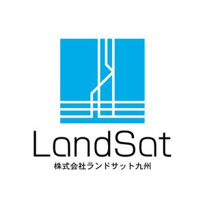 chanlanさんの不動産会社「株式会社ランドサット九州」のロゴ（商標登録予定なし）への提案