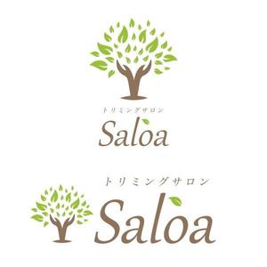 YMGC (nero218)さんのトリミングサロン　「Saloa」のロゴ　（対象動物はほとんどが犬です）への提案