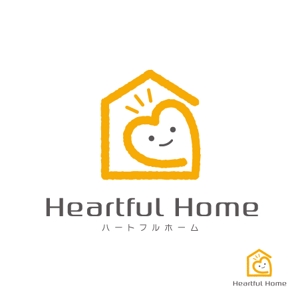 taka design (taka_design)さんの「Heartful Home ハートフルホーム」のロゴ作成への提案