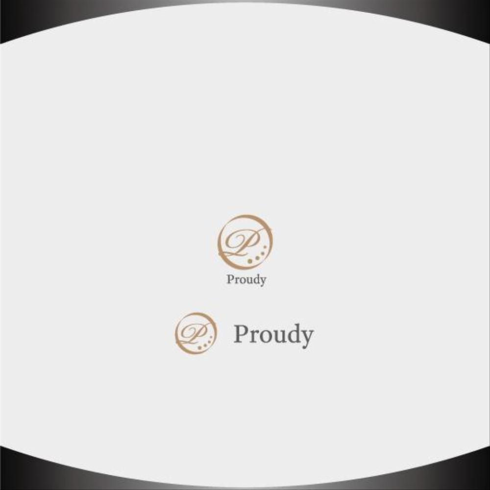 新規オープン 高級エステ　「Proudy 」のロゴ