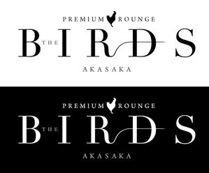 nira1227 (nira1227)さんの新しいタイプの焼鳥屋「PREMIUM 鳥 ROUNGE　THE BIRDS AKASAKA」のロゴ作成への提案