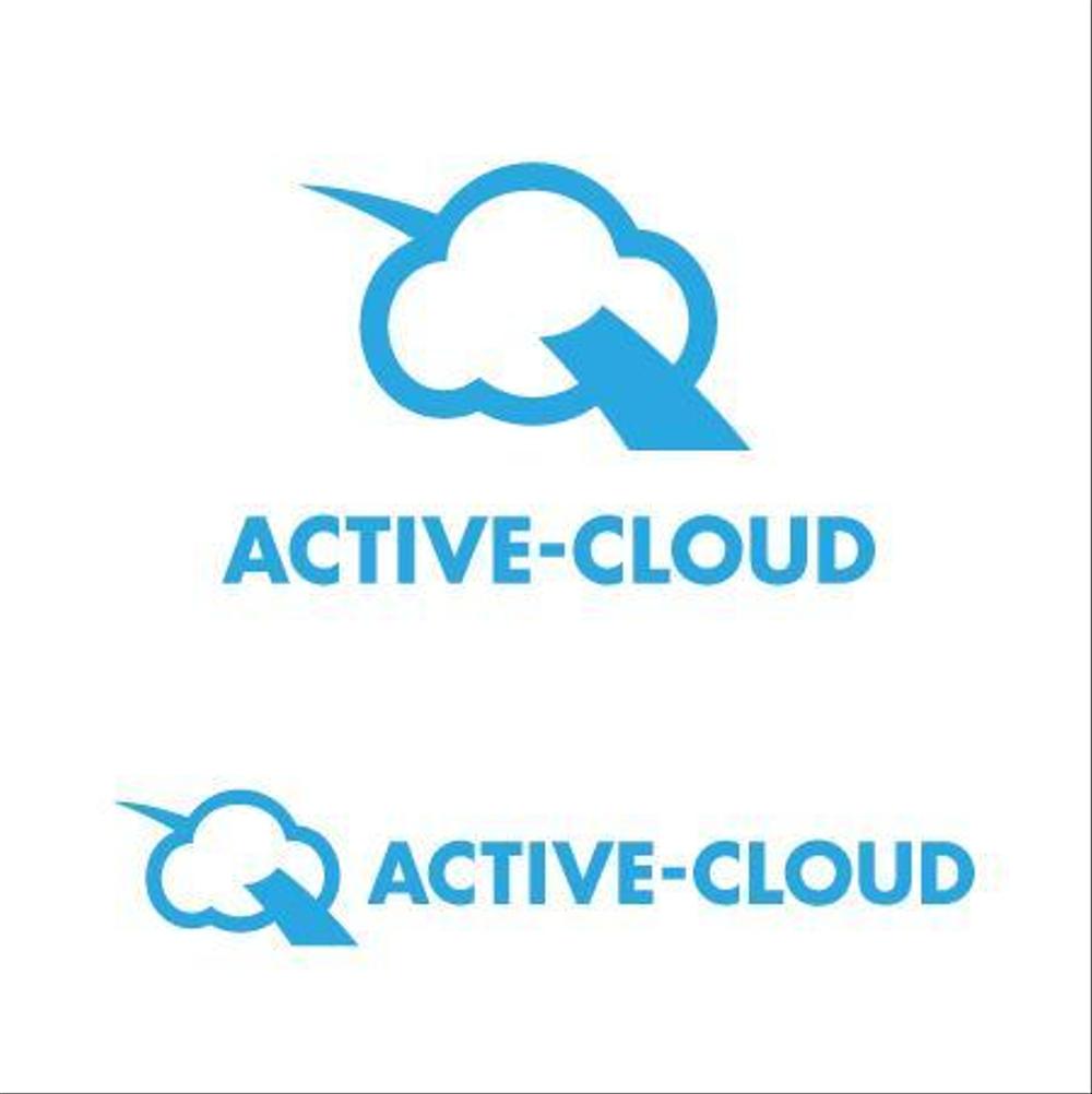 「ACTIVE-CLOUD」のロゴ作成