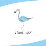 otki design (otki)さんの美容室　「flamingo」のロゴマークへの提案