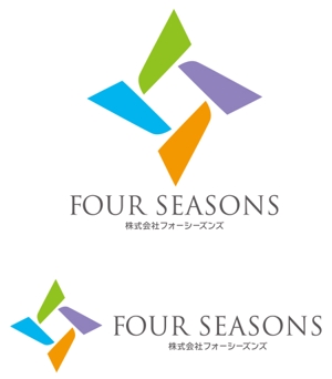 CF-Design (kuma-boo)さんの「株式会社フォーシーズンズ」のロゴ作成への提案