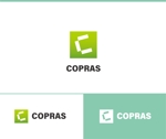 動画サムネ職人 (web-pro100)さんのサービス業に特化した会社コプラス「COPRAS」のロゴへの提案