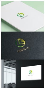 mogu ai (moguai)さんのサービス業に特化した会社コプラス「COPRAS」のロゴへの提案