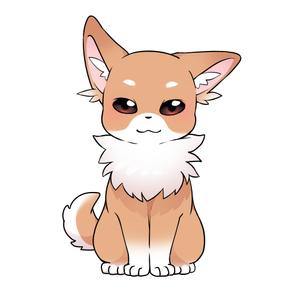 塩菓子 (Sheep_0116)さんのサイトロゴ用キャラ制作　犬(柴犬ベース)への提案