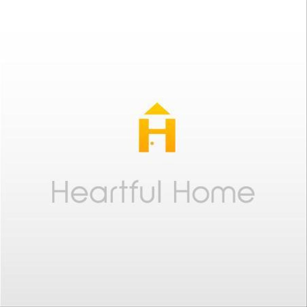 「Heartful Home ハートフルホーム」のロゴ作成