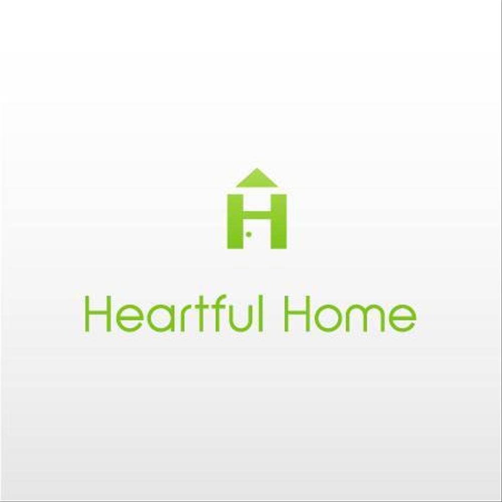 「Heartful Home ハートフルホーム」のロゴ作成