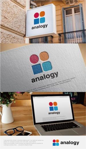 drkigawa (drkigawa)さんの企業価値評価プロセス「analogy」のロゴへの提案