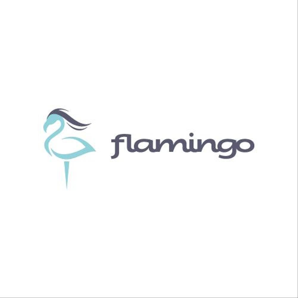 美容室　「flamingo」のロゴマーク