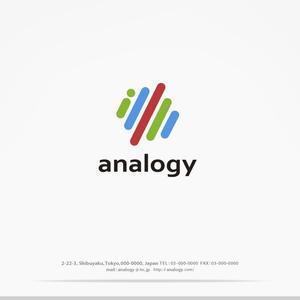 H-Design (yahhidy)さんの企業価値評価プロセス「analogy」のロゴへの提案