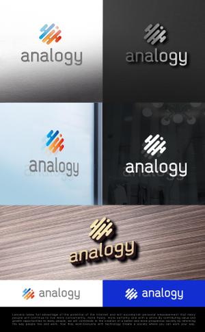 tog_design (tog_design)さんの企業価値評価プロセス「analogy」のロゴへの提案