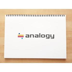 yusa_projectさんの企業価値評価プロセス「analogy」のロゴへの提案