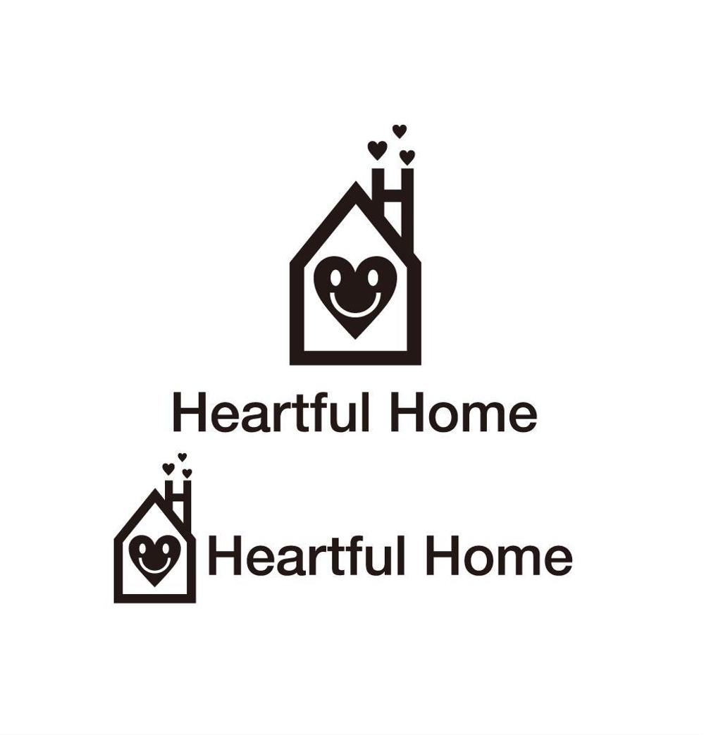 「Heartful Home ハートフルホーム」のロゴ作成