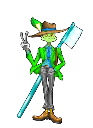John・Doe (yaharafumio)さんの　『カエル』の　キャラクターデザイン  への提案