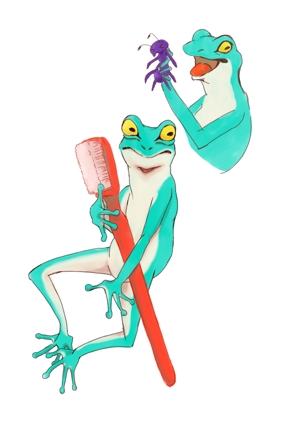 中西利彦 (rikoriko2010)さんの　『カエル』の　キャラクターデザイン  への提案