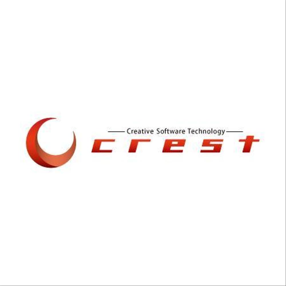 「CREST」のロゴ作成