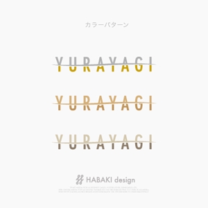 HABAKIdesign (hirokiabe58)さんのリラクゼーションサロン「YURAYAGI」のロゴ作成への提案
