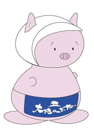 Shepherd_Sheep (Shepherd_Sheep)さんのしゃぶしゃぶ・串揚げ食べ放題「大地のぶた」のキャラクターデザインへの提案