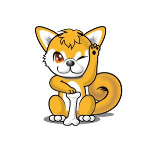 うさぎいち (minagirura27)さんのサイトロゴ用キャラ制作　犬(柴犬ベース)への提案