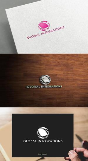 athenaabyz ()さんの電気通信・設備会社「GLOBAL INTEGRATIONS」のロゴへの提案
