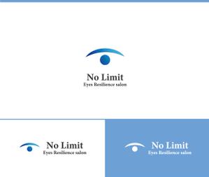 動画サムネ職人 (web-pro100)さんのアイケア専門サロン「No Limit」のショップロゴへの提案