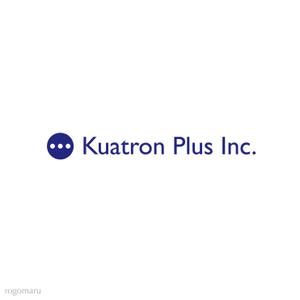 ロゴ研究所 (rogomaru)さんの「Kuatron Plus Inc.」のロゴ作成（商標登録予定なし）への提案