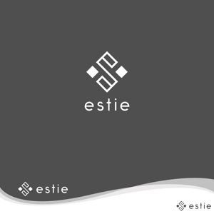 oo_design (oo_design)さんのオフィス検索エンジン「estie」のロゴへの提案