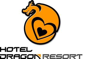 さんの「HOTEL DRAGON RESORT」のロゴ作成への提案