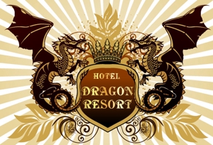 daikoku (bocco_884)さんの「HOTEL DRAGON RESORT」のロゴ作成への提案