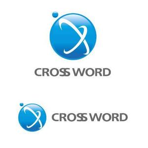 angie design (angie)さんの「株式会社クロスワード（CROSSWORD）」の社名ロゴ制作への提案