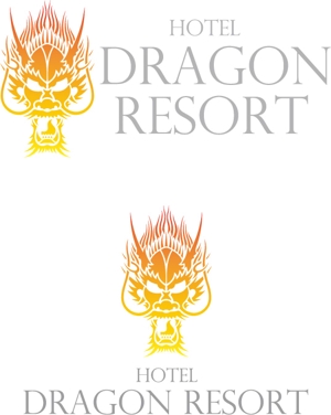 kojiikura1さんの「HOTEL DRAGON RESORT」のロゴ作成への提案