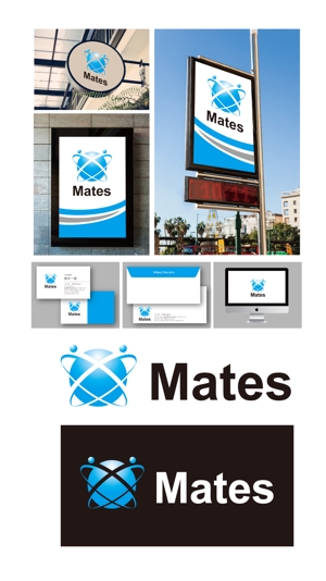 King_J (king_j)さんのWebプロモーション事業 「Mates」のロゴへの提案
