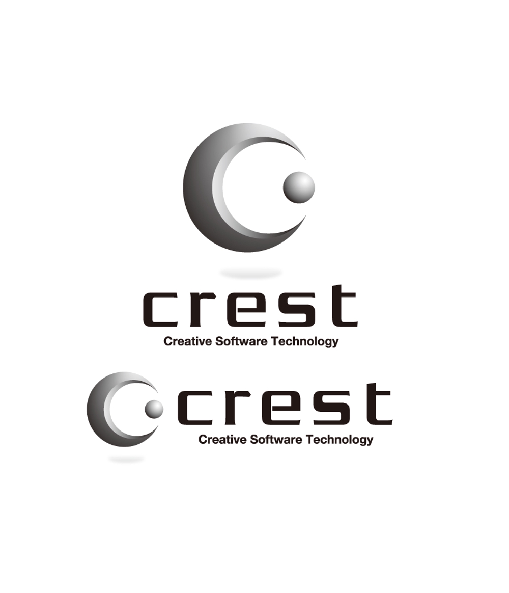 「CREST」のロゴ作成