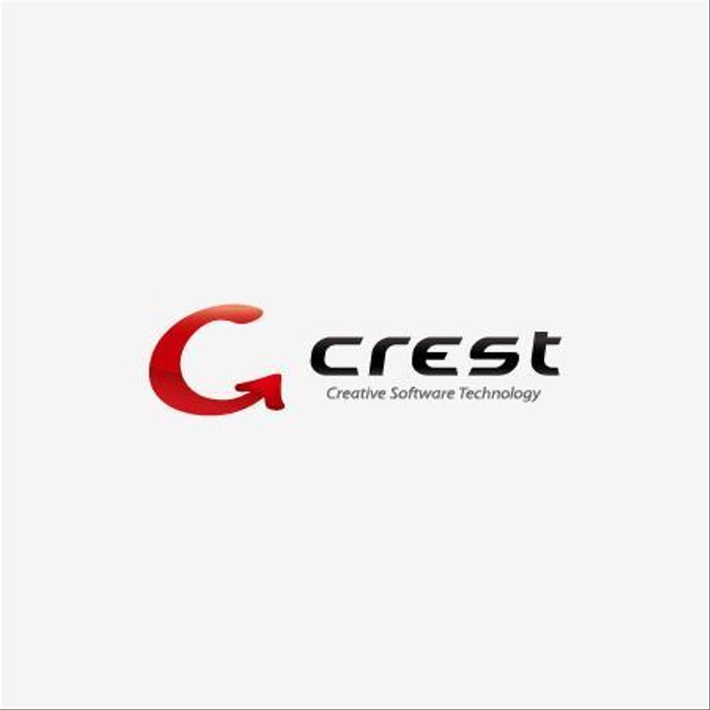 「CREST」のロゴ作成