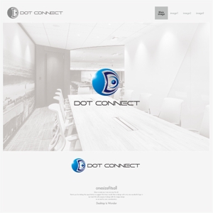 onesize fit’s all (onesizefitsall)さんの新しいコンサルティング会社「ドットコネクト」のコーポレートロゴへの提案