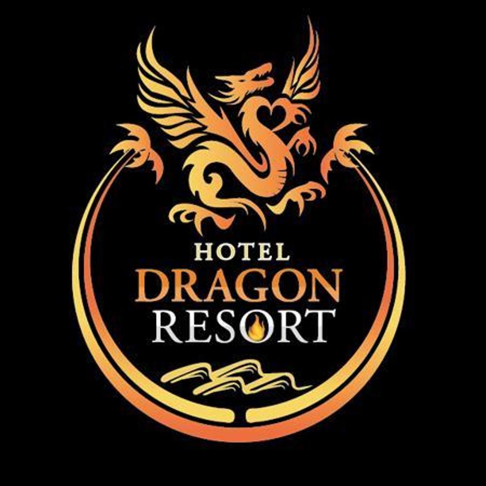 「HOTEL DRAGON RESORT」のロゴ作成