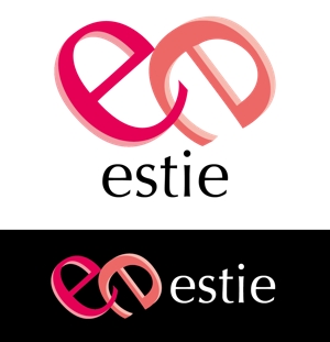 結び開き (kobayasiteruhisa)さんのオフィス検索エンジン「estie」のロゴへの提案