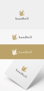 yyboo (yyboo)さんの食品メーカー「handbell」のロゴ制作をお願いしますへの提案