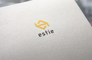 カワシーデザイン (cc110)さんのオフィス検索エンジン「estie」のロゴへの提案